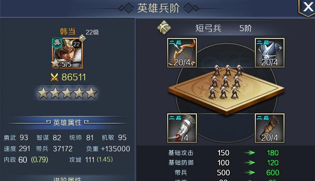 无双大蛇3中韩当的属性搭配与玩法（打造强大的韩当）