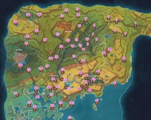 原神中五神居住的地点在哪里？