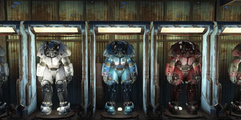 辐射4中动力装甲x-01安装步骤是什么？安装后有何效果？