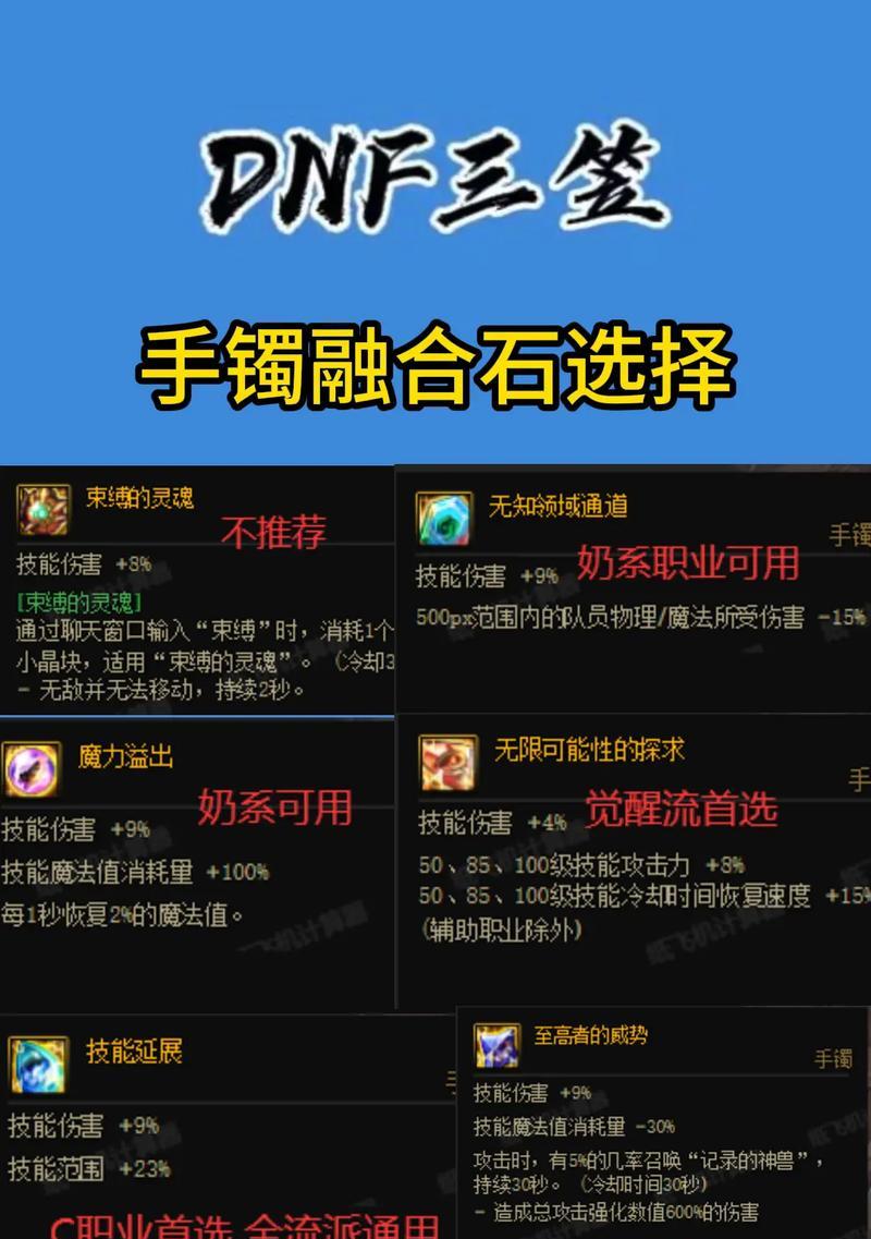 dnf防具融合石的选择标准是什么？